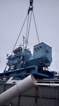 Поставка судовых дизельных генераторов мощностью 150 кВт
