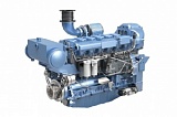 Судовой двигатель Weichai серии WP12 от 258 до 405 кВт